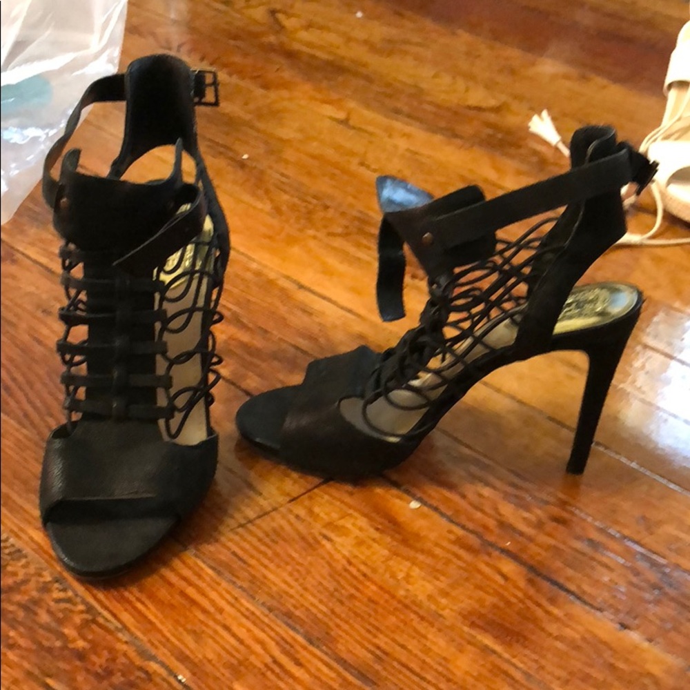 Vince Camuto black heels